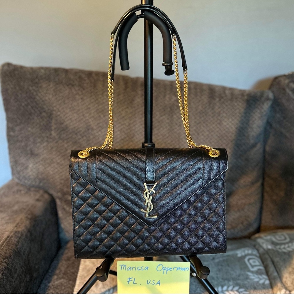 YSL medium envelope two way crossbody - Authentic